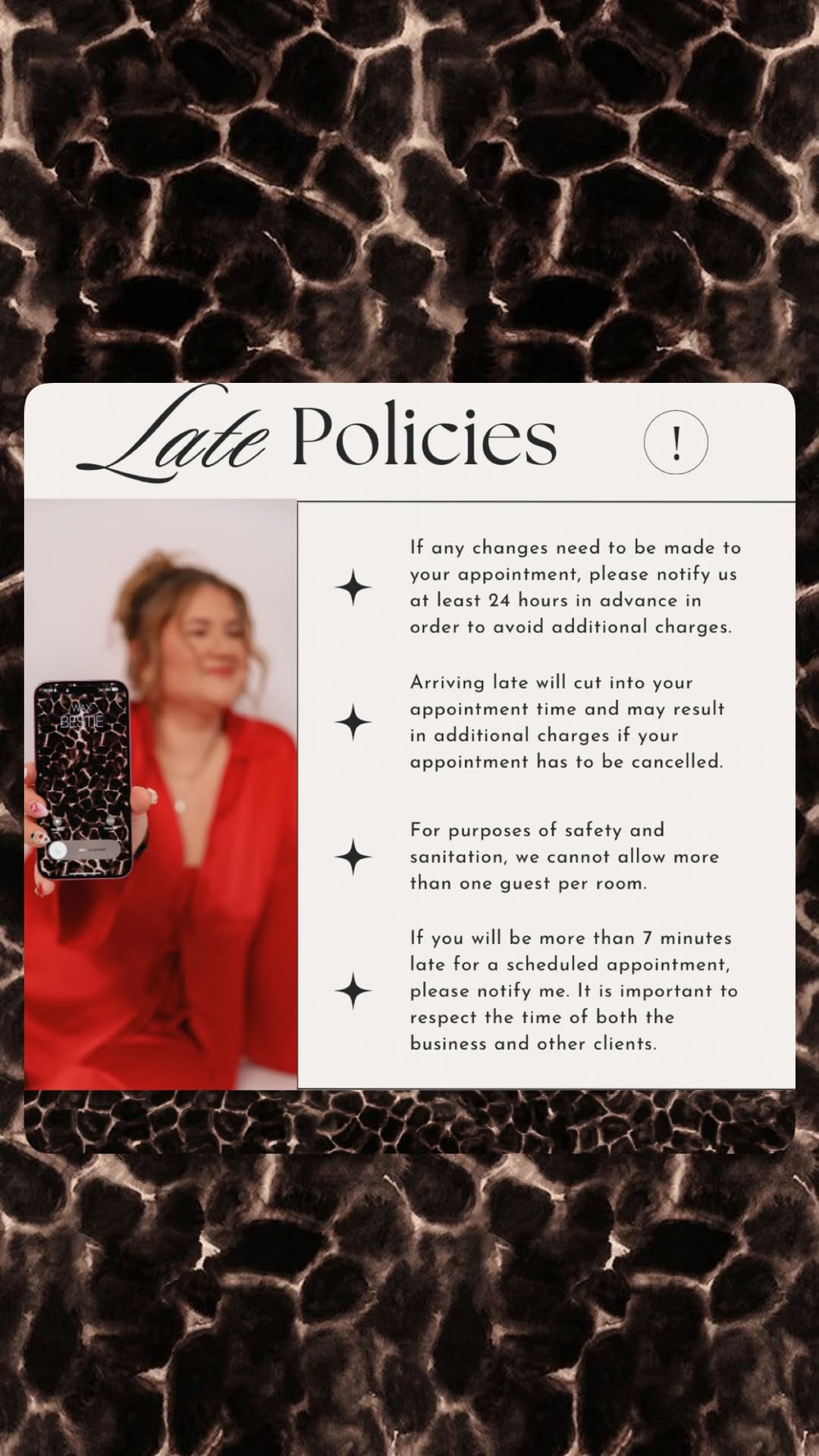 Waxing Policies & Studio Guidelines - Wax Regardless