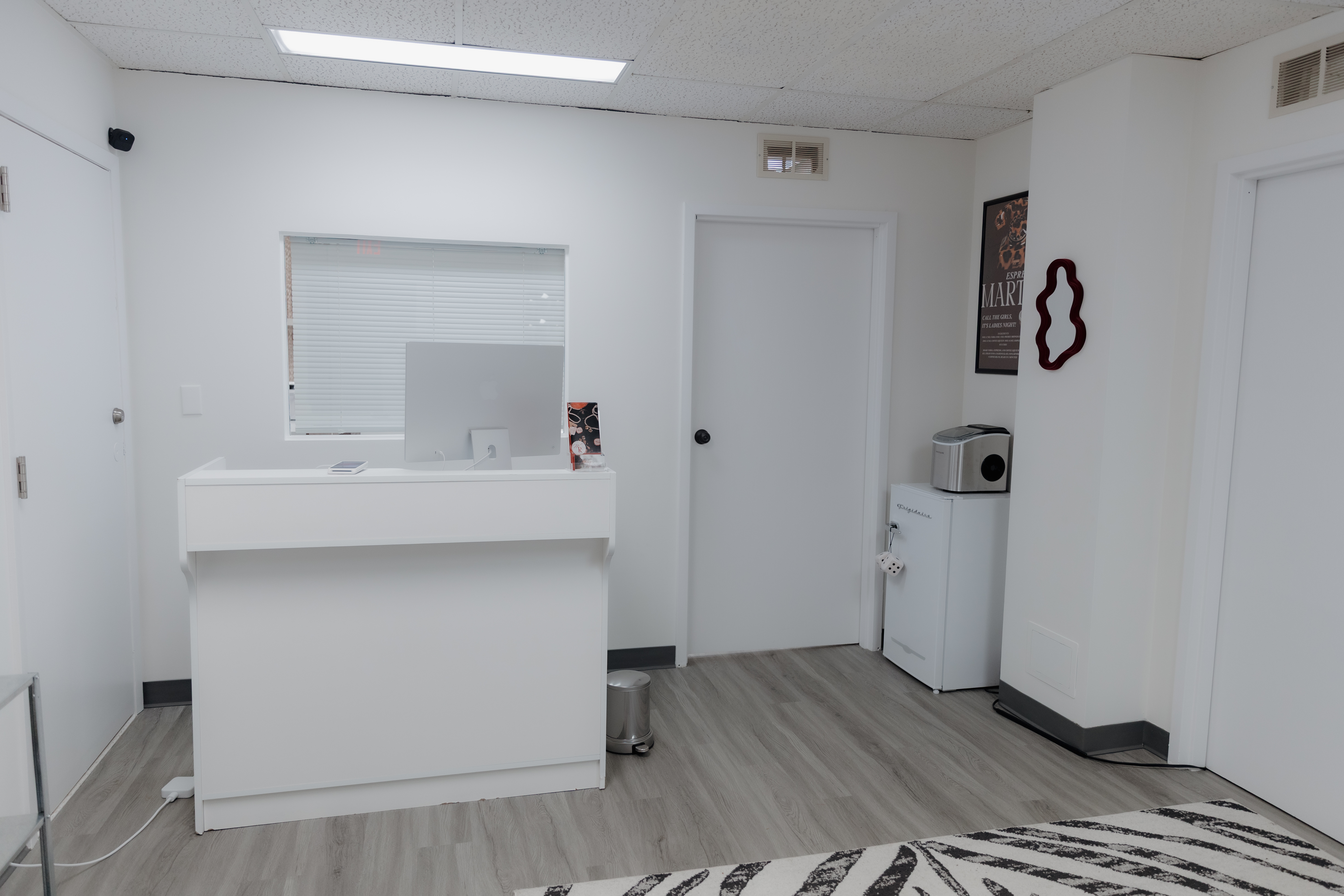 Wax Regardless studio front desk