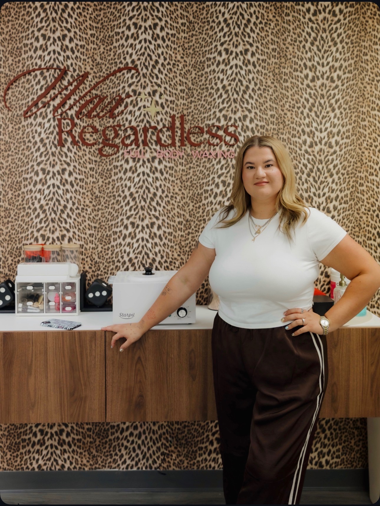 Private waxing studio at Wax Regardless in Naperville